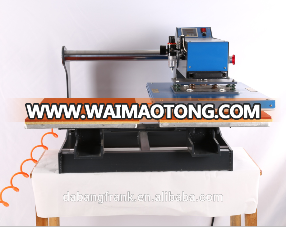 Sublimation Pneumatic Upglide Heat Press Machine for skateboard